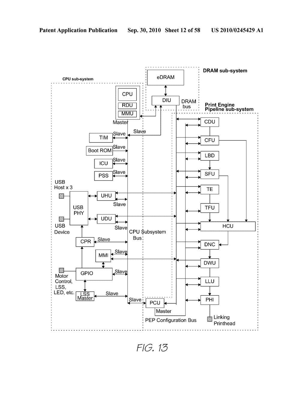 PRINT ENGINE CONTROLLER EMPLOYING ACCUMULATIVE CORRECTION FACTOR IN PAGEWIDTH PRINTHEAD - diagram, schematic, and image 13