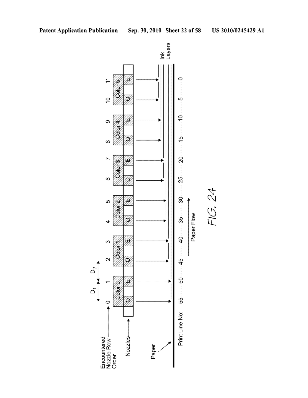 PRINT ENGINE CONTROLLER EMPLOYING ACCUMULATIVE CORRECTION FACTOR IN PAGEWIDTH PRINTHEAD - diagram, schematic, and image 23