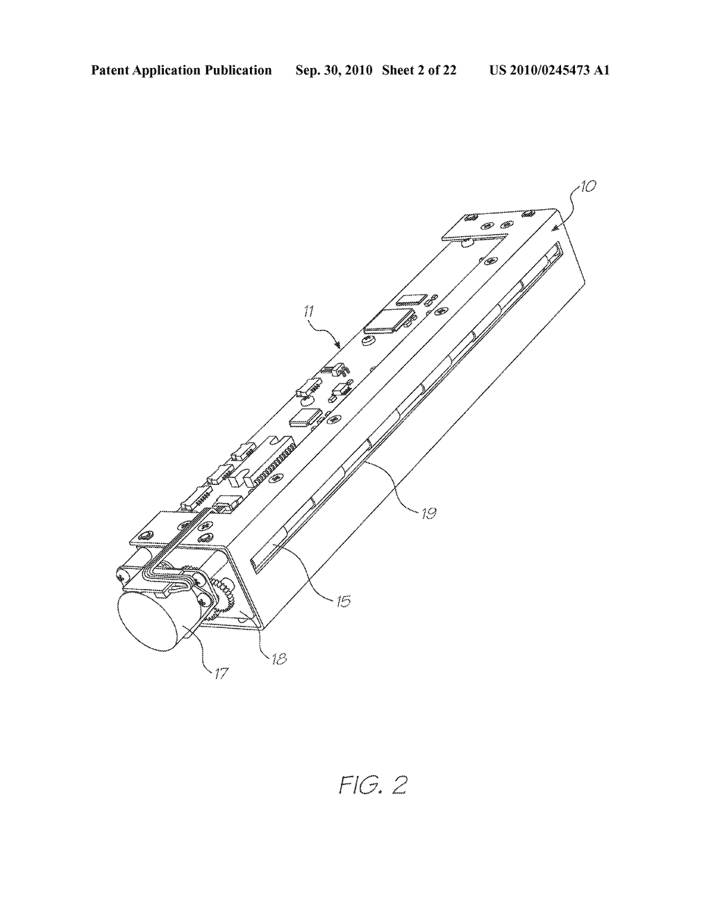 PRINTHEAD ASSEMBLY HAVING CROSSOVER INK DISTRIBUTION ASSEMBLY - diagram, schematic, and image 03