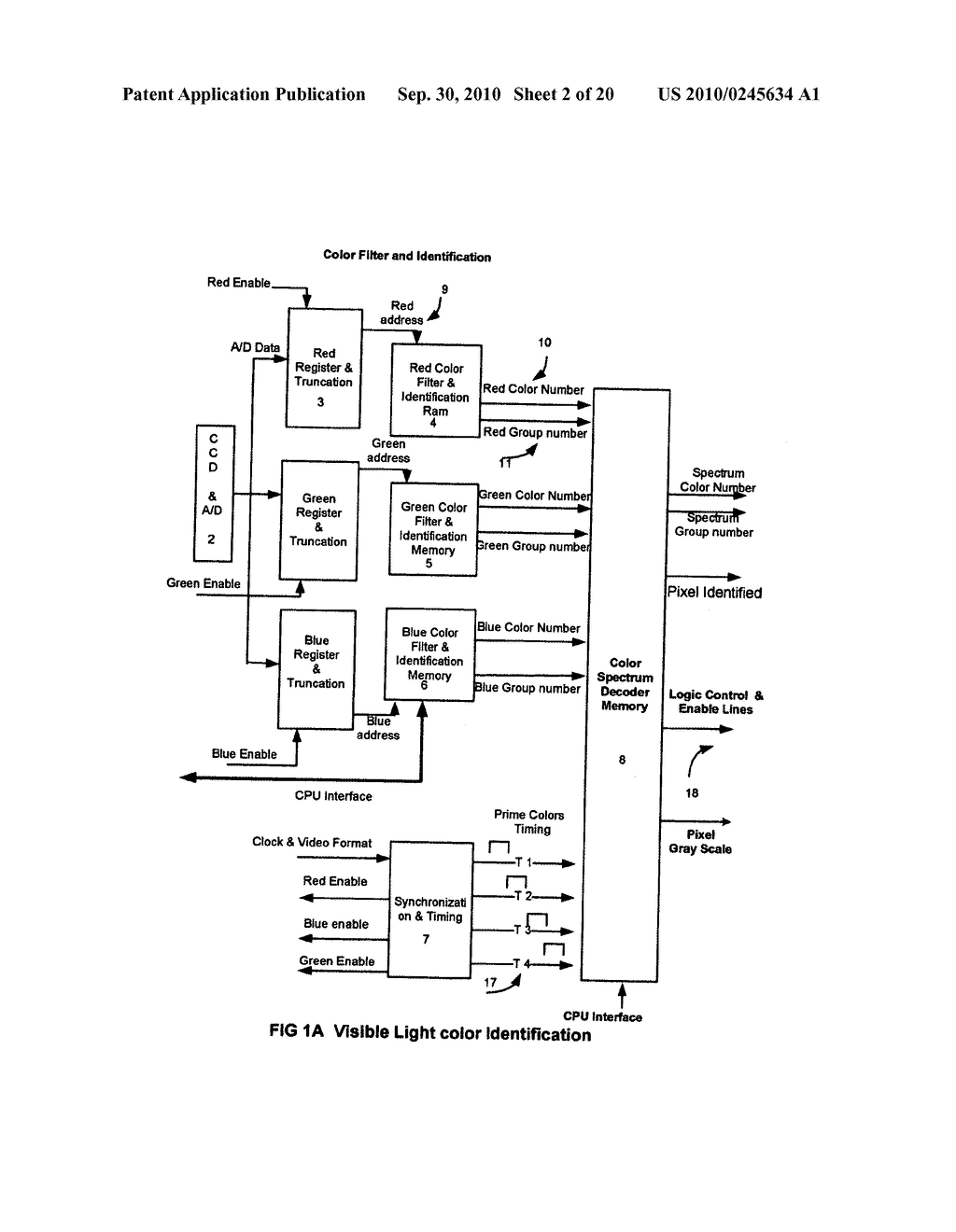 Hardware implemented pixel level digital filter and processing of electromagnetic signals - diagram, schematic, and image 03