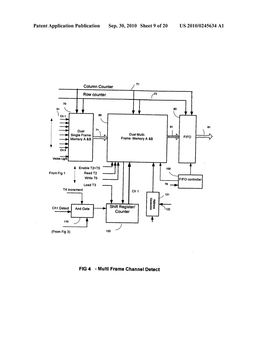 Hardware implemented pixel level digital filter and processing of electromagnetic signals - diagram, schematic, and image 10