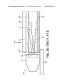 METHOD OF FASTENING A CIRCUIT ASSEMBLY TO A LIGHT GUIDE IN A MANUFACTURING PROCESS OF A LCD-DISPLAY diagram and image