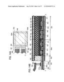 Liquid crystal DISPLAY DEVICE having a pair of electrodes over an inner side of a substrate of a liquid crystal element in which a stack of polarizers on the outer side of a substrate are provided and arranged between a pair of protective layers such that no protective layer is located between the stacked polarizers diagram and image