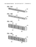 Liquid crystal DISPLAY DEVICE having a pair of electrodes over an inner side of a substrate of a liquid crystal element in which a stack of polarizers on the outer side of a substrate are provided and arranged between a pair of protective layers such that no protective layer is located between the stacked polarizers diagram and image