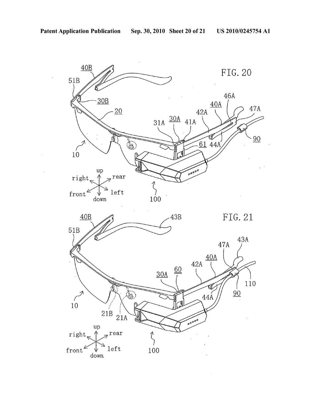 Head mounted display device - diagram, schematic, and image 21