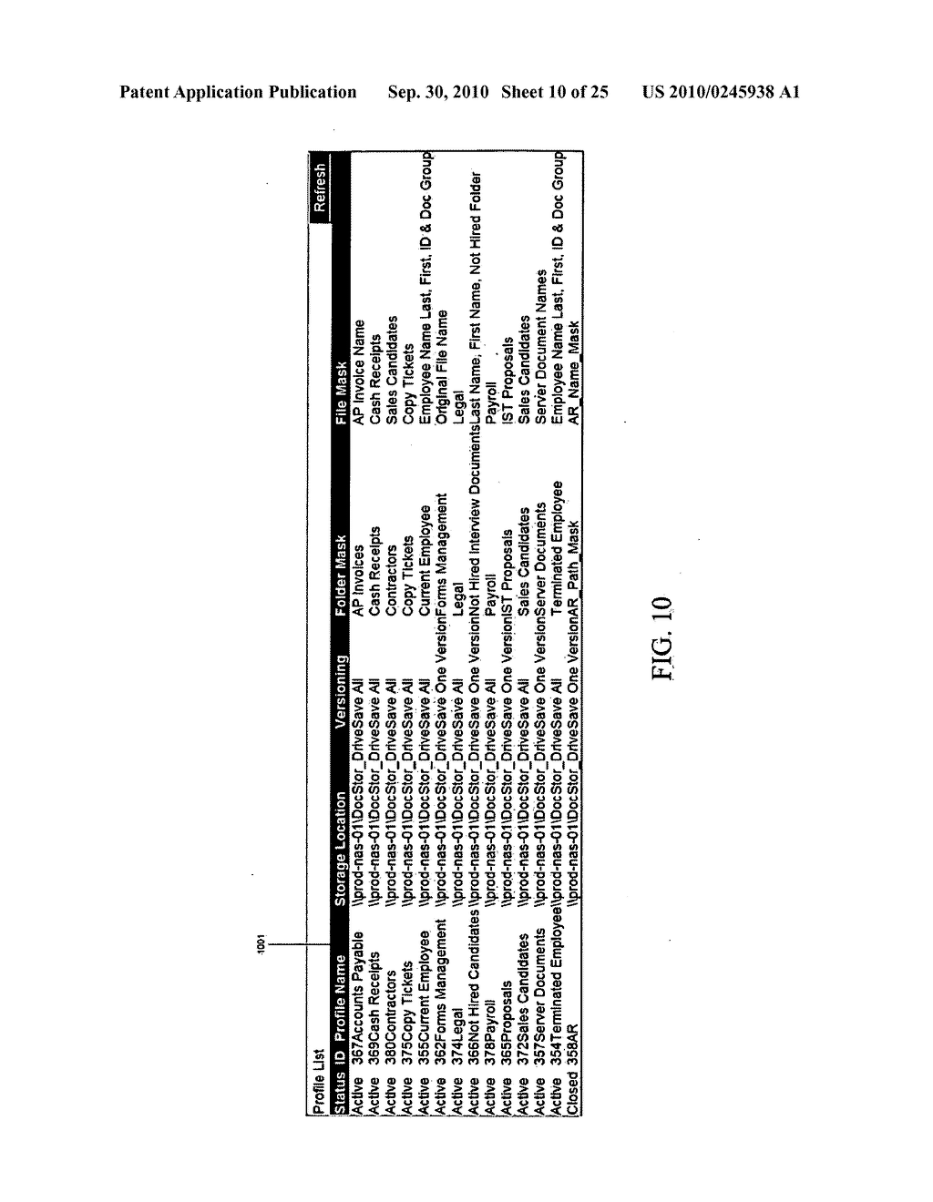 SYSTEMS AND METHODS FOR STORING ELECTRONIC DOCUMENTS - diagram, schematic, and image 11