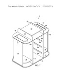 Cart For 3D Glasses diagram and image