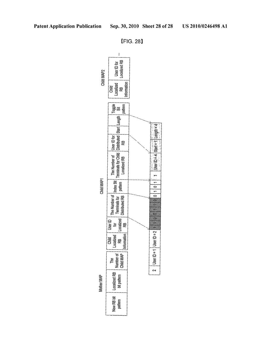 METHOD OF CONSTRUCTING RESOURCE ALLOCATION MAP FOR MOBILE COMMUNICATION SYSTEM - diagram, schematic, and image 29