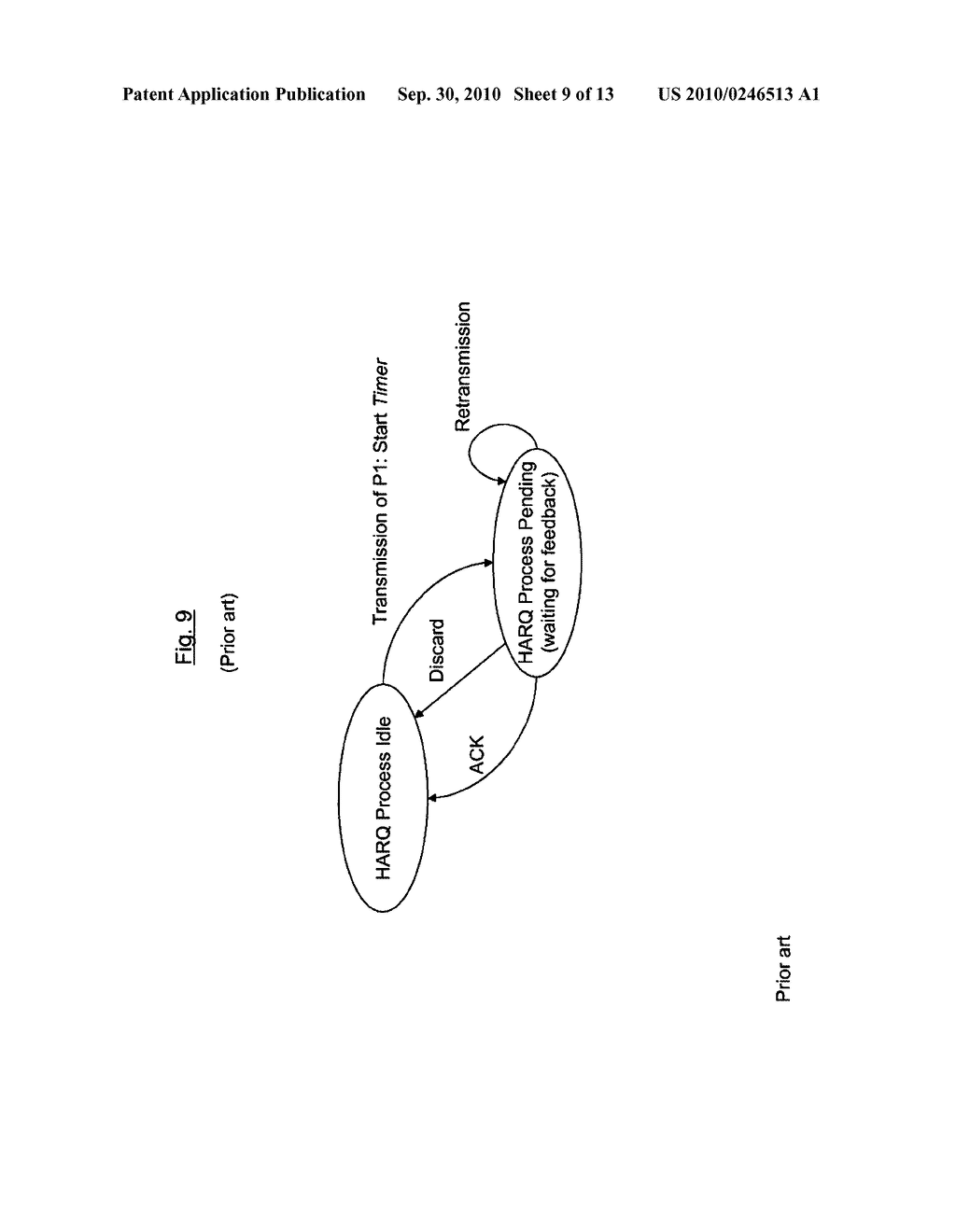 TIMER HANDLING IN A TRANSMITTER IN A TELECOMMUNICATION SYSTEM FOR VOICE AND DATA PACKET TRANSMISSION - diagram, schematic, and image 10