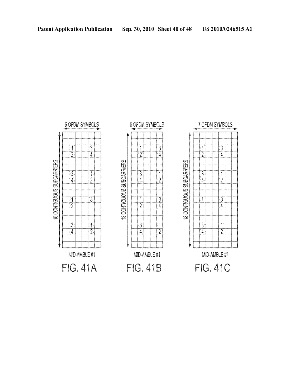 TECHNIQUES FOR PILOT STREAM REMAPPING IN OFDM WIRELESS COMMUNICATION SYSTEM - diagram, schematic, and image 41