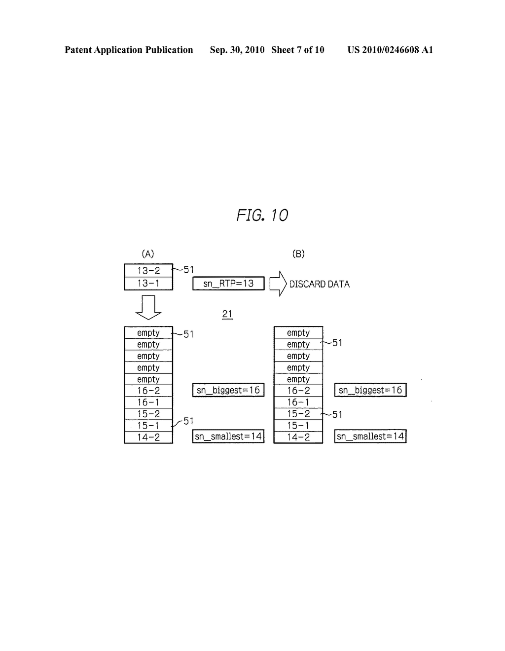 Jitter buffering control for controlling storage locations of a jitter buffer, and a method therefor - diagram, schematic, and image 08