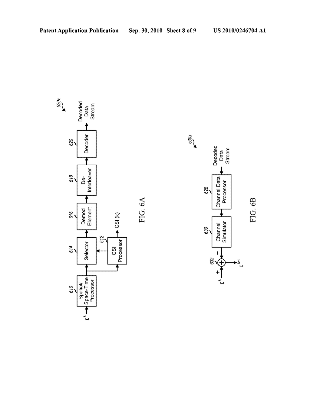 METHOD AND APPARATUS FOR PROCESSING DATA FOR TRANSMISSION IN A MULTI-CHANNEL COMMUNICATION SYSTEM USING SELECTIVE CHANNEL INVERSION - diagram, schematic, and image 09