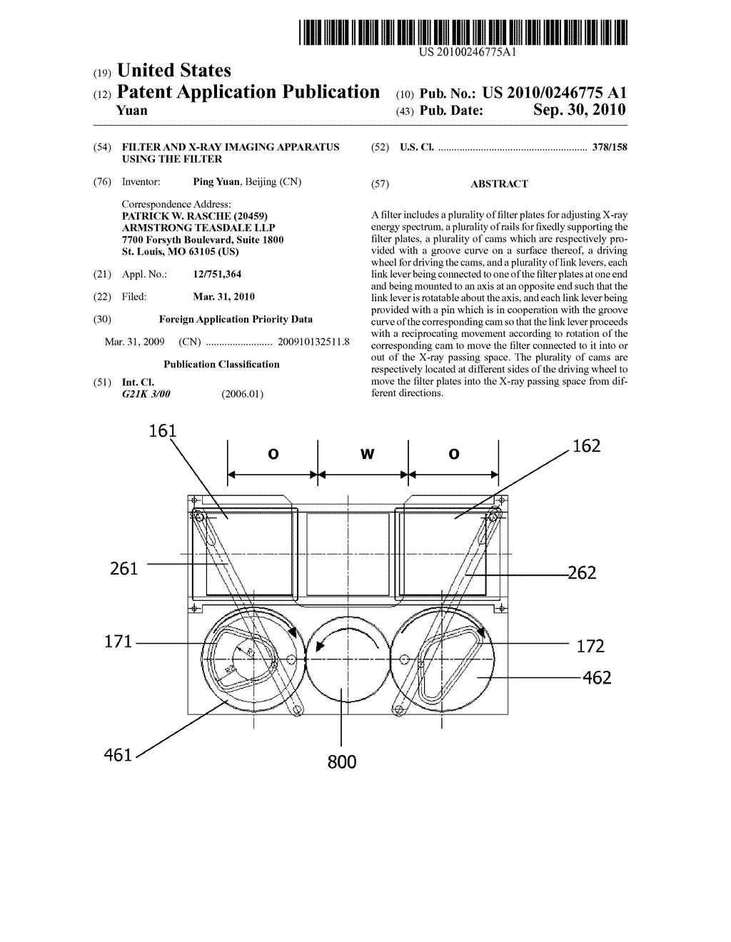 FILTER AND X-RAY IMAGING APPARATUS USING THE FILTER - diagram, schematic, and image 01