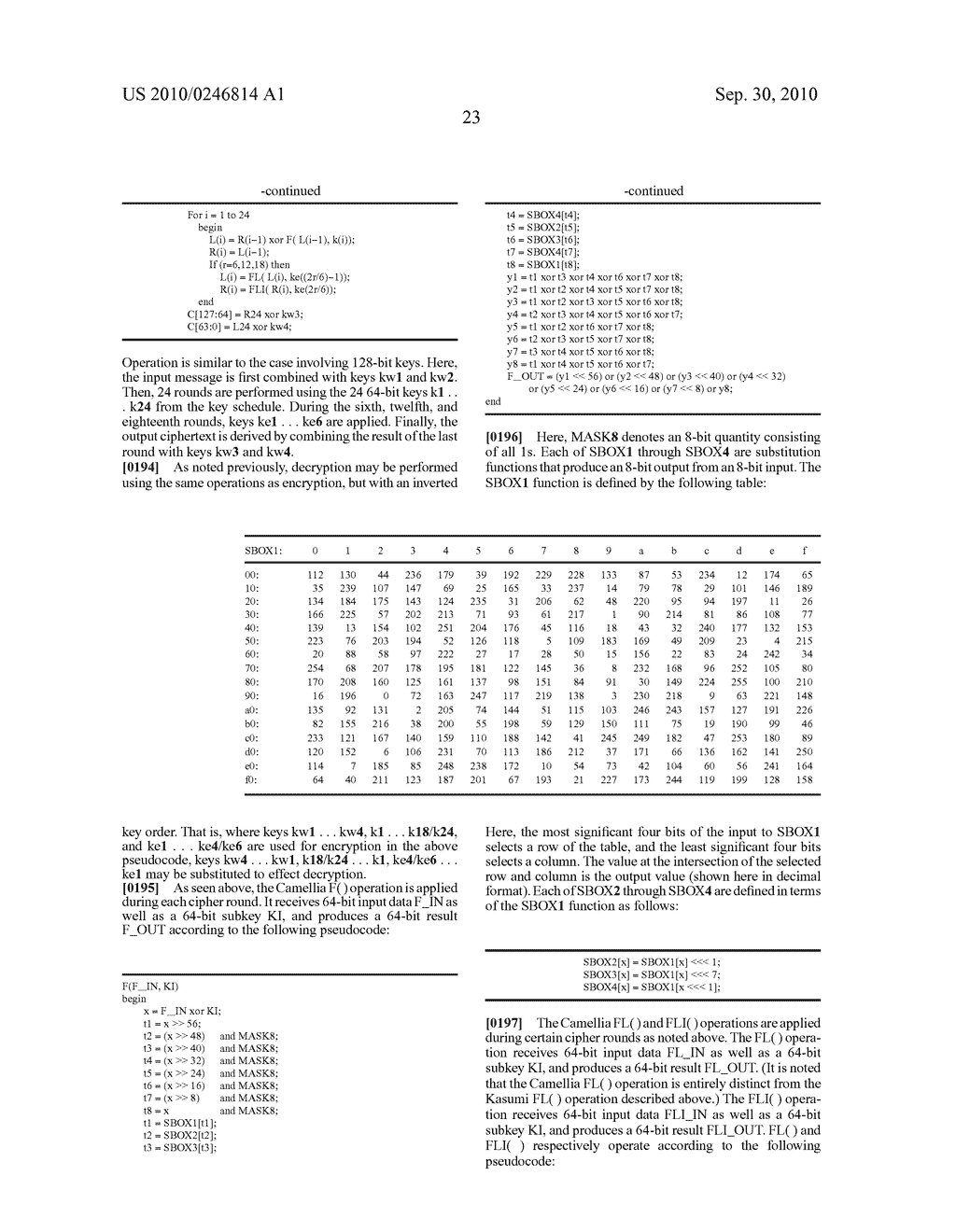 APPARATUS AND METHOD FOR IMPLEMENTING INSTRUCTION SUPPORT FOR THE DATA ENCRYPTION STANDARD (DES) ALGORITHM - diagram, schematic, and image 34