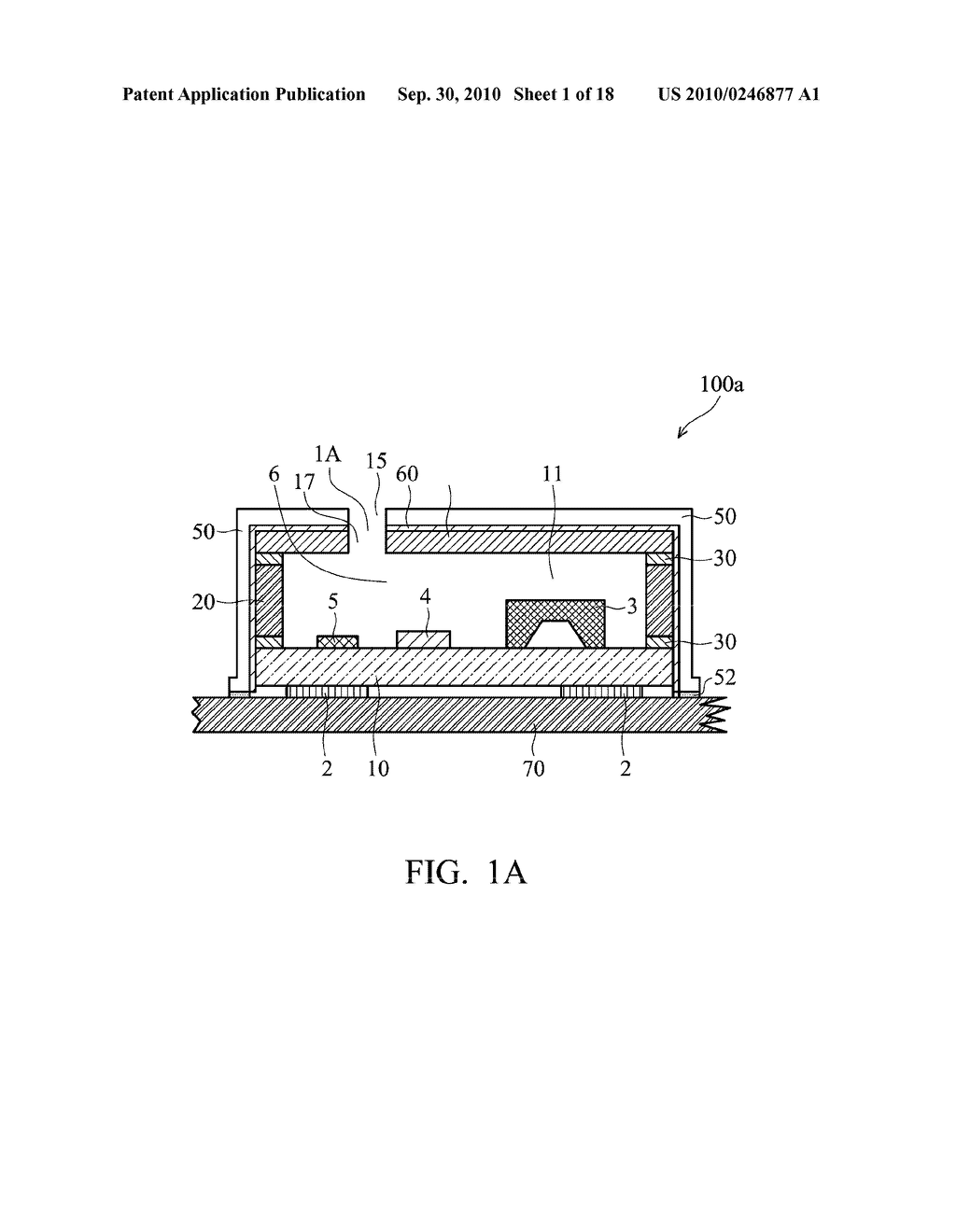 Miniature MEMS Condenser Microphone Package and Fabrication Method Thereof - diagram, schematic, and image 02