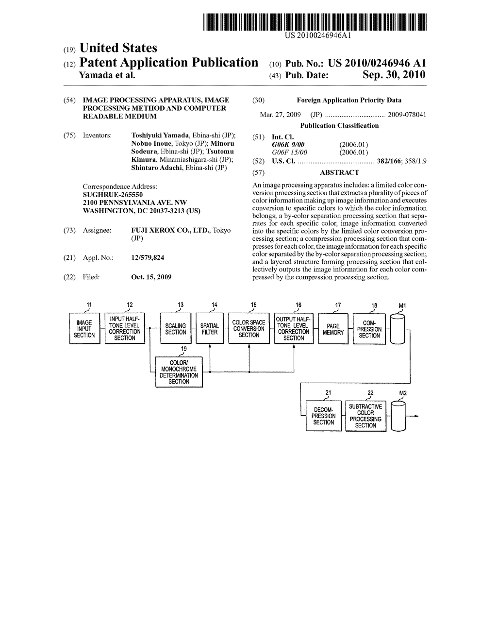 IMAGE PROCESSING APPARATUS, IMAGE PROCESSING METHOD AND COMPUTER READABLE MEDIUM - diagram, schematic, and image 01