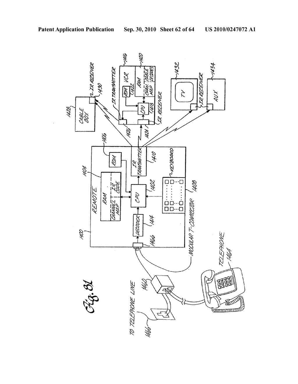 SYSTEM AND METHOD FOR SEARCHING A DATABASE OF TELEVISION SCHEDULE INFORMATION - diagram, schematic, and image 63