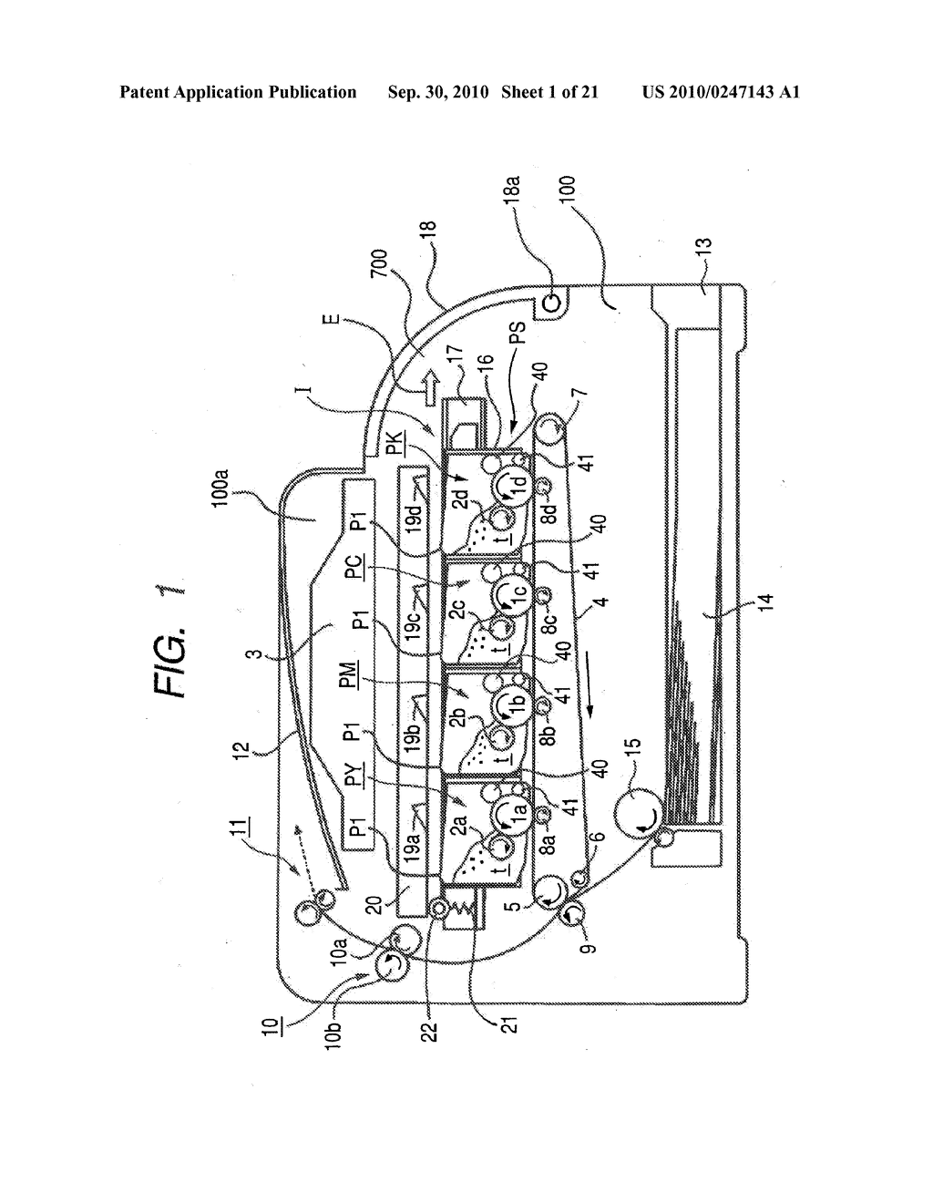 COLOR ELECTROPHOTOGRAPHIC IMAGE FORMING APPARATUS - diagram, schematic, and image 02