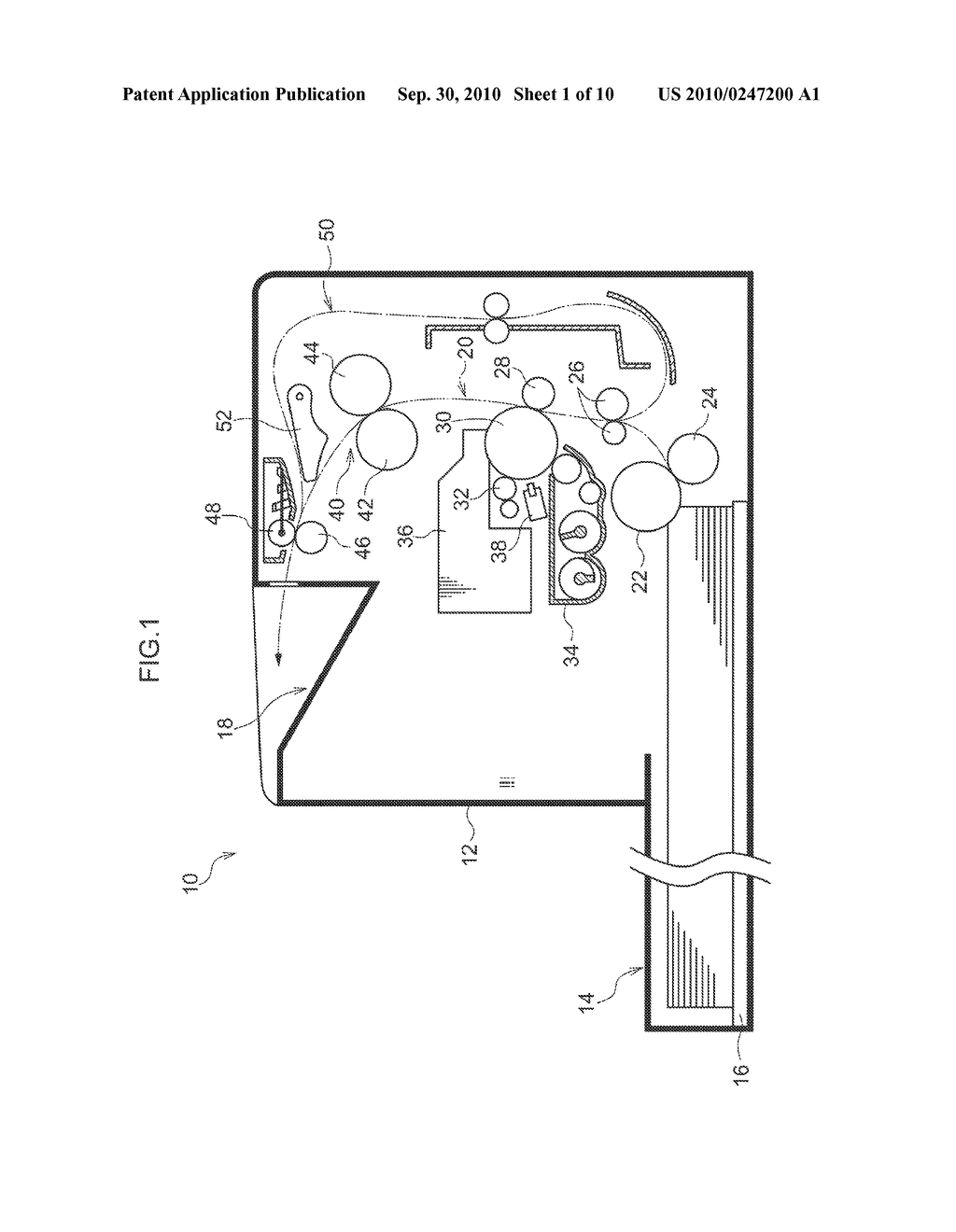 RECORDING MEDIUM TRANSPORTING DIRECTION SWITCHING MECHANISM, FIXING DEVICE AND IMAGE FORMING APPARATUS - diagram, schematic, and image 02