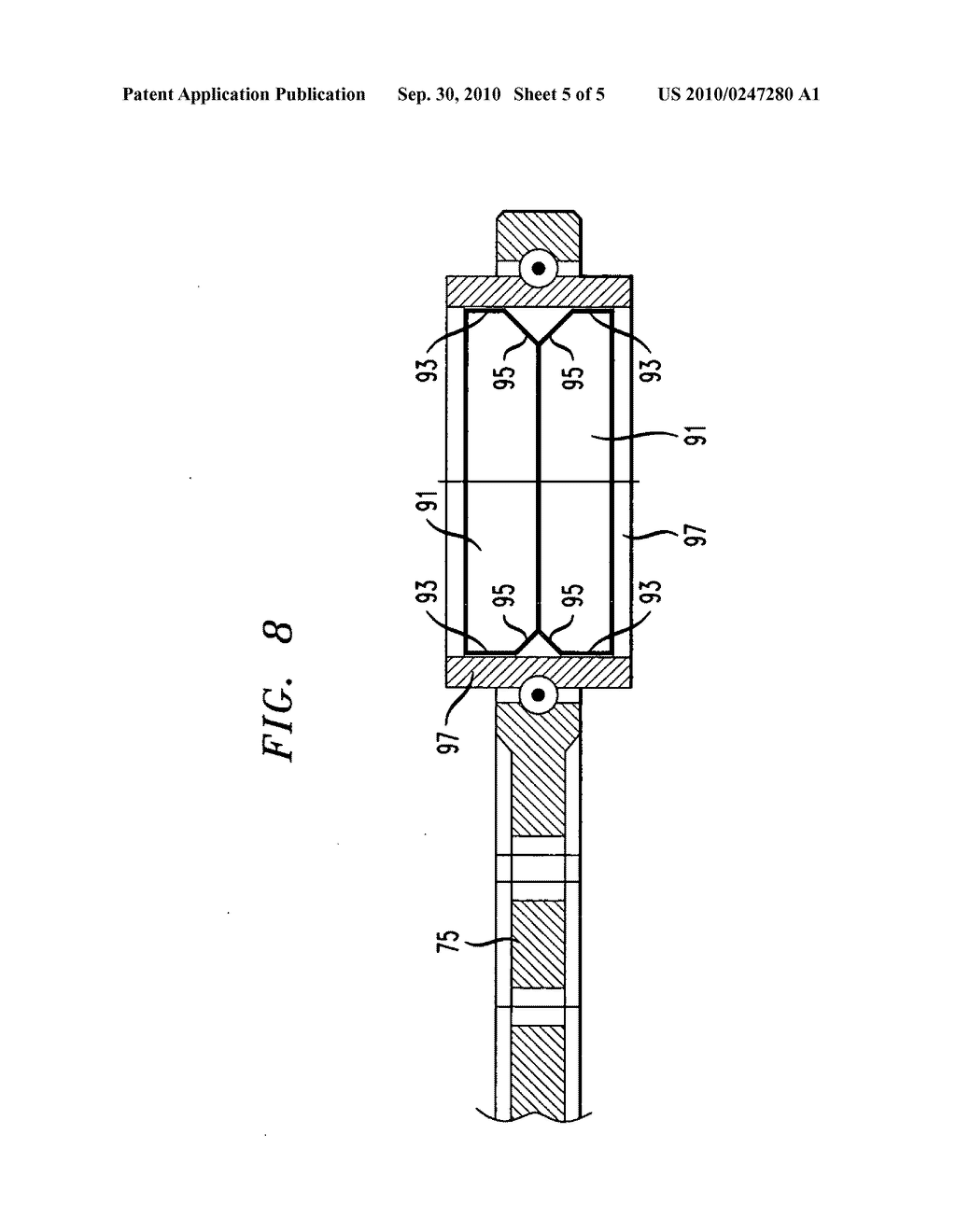 High temperature ball bearing - diagram, schematic, and image 06