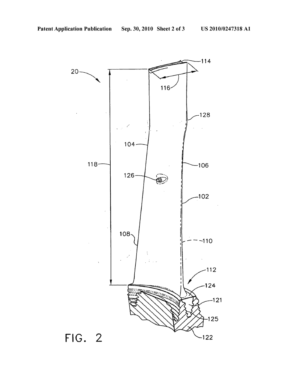 BUCKET FOR THE LAST STAGE OF A STEAM TURBINE - diagram, schematic, and image 03