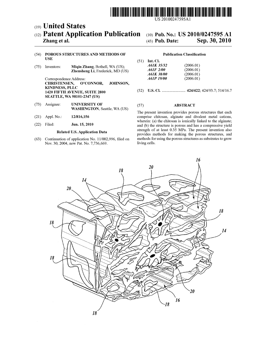 POROUS STRUCTURES AND METHODS OF USE - diagram, schematic, and image 01