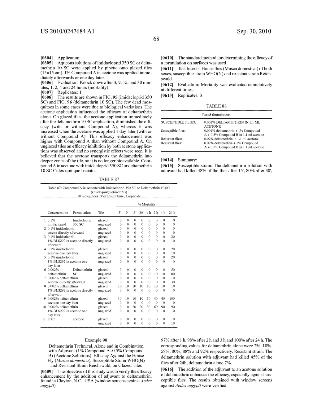 SYNERGISTIC PESTICIDE COMPOSITIONS - diagram, schematic, and image 126