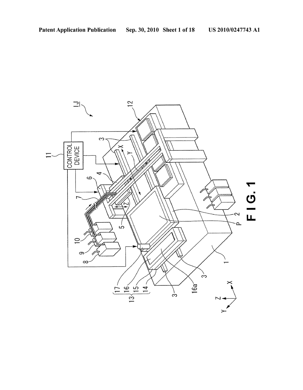 DROPLET DISCHARGE DEVICE AND METHOD FOR FORMING THIN FILM - diagram, schematic, and image 02