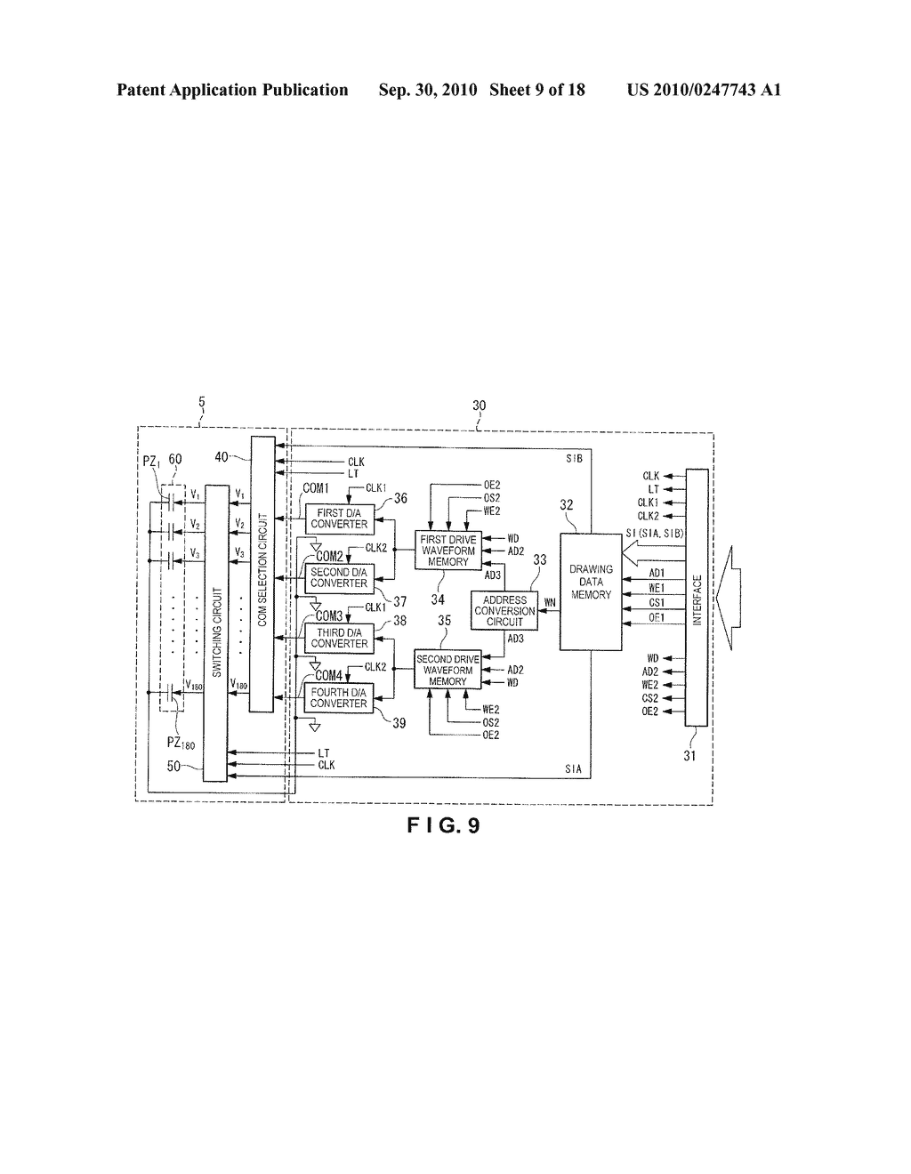 DROPLET DISCHARGE DEVICE AND METHOD FOR FORMING THIN FILM - diagram, schematic, and image 10