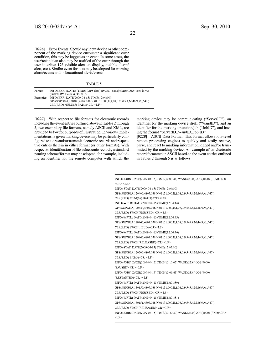 METHODS AND APPARATUS FOR DISPENSING MARKING MATERIAL IN CONNECTION WITH UNDERGROUND FACILITY MARKING OPERATIONS BASED ON ENVIRONMENTAL INFORMATION AND/OR OPERATIONAL INFORMATION - diagram, schematic, and image 53