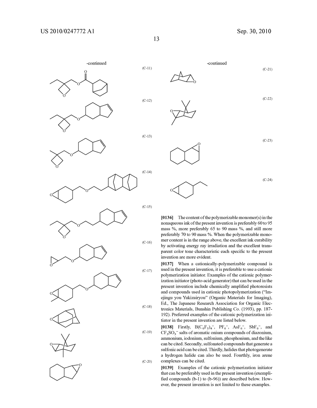 NONAQUEOUS INK, INK SET, IMAGE-FORMING METHOD, IMAGE-FORMING APPARATUS AND RECORDED ARTICLE - diagram, schematic, and image 14
