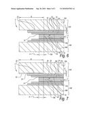 METHOD FOR MANUFACTURING PANELS, FLOOR PANEL OBTAINED THEREWITH AND PRESS PLATEN APPLIED THEREWITH diagram and image