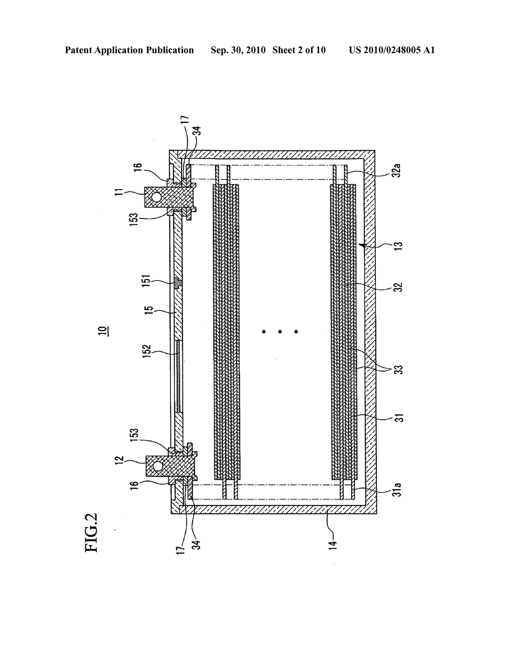 Rechargeable battery module - diagram, schematic, and image 03