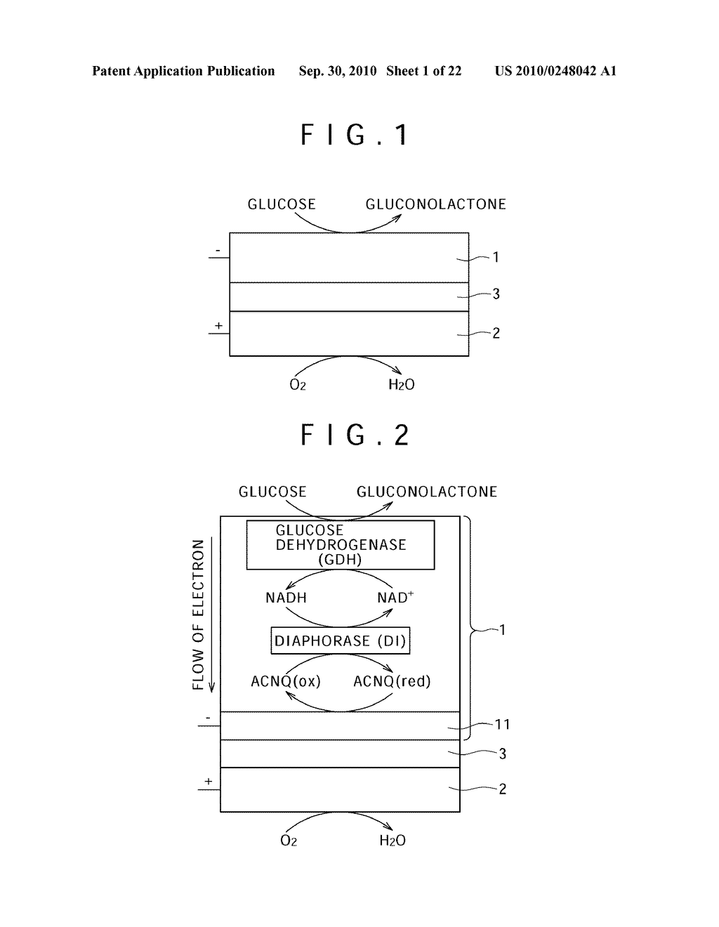 FUEL CELL, MANUFACTURING METHOD THEREOF, ELECTRONIC APPARATUS, ENZYME-IMMOBILIZED ELECTRODE, MANUFACTURING METHOD THEREOF, WATER-REPELLENT AGENT, AND ENZYME IMMOBILIZING MATERIAL - diagram, schematic, and image 02