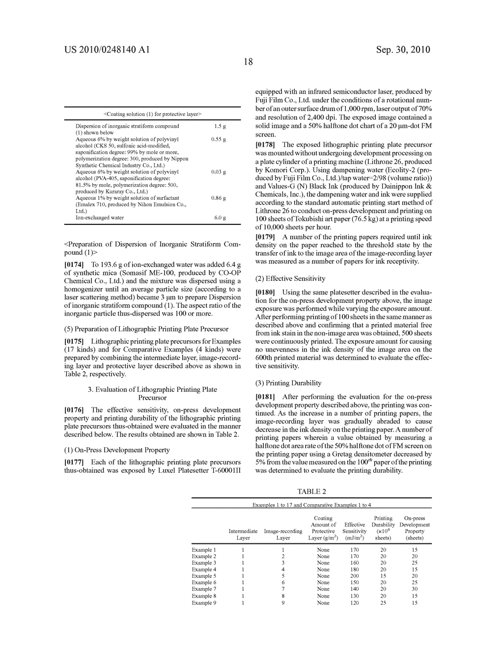 LITHOGRAPHIC PRINTING PLATE PRECURSOR AND PLATE MAKING METHOD THEREOF - diagram, schematic, and image 19