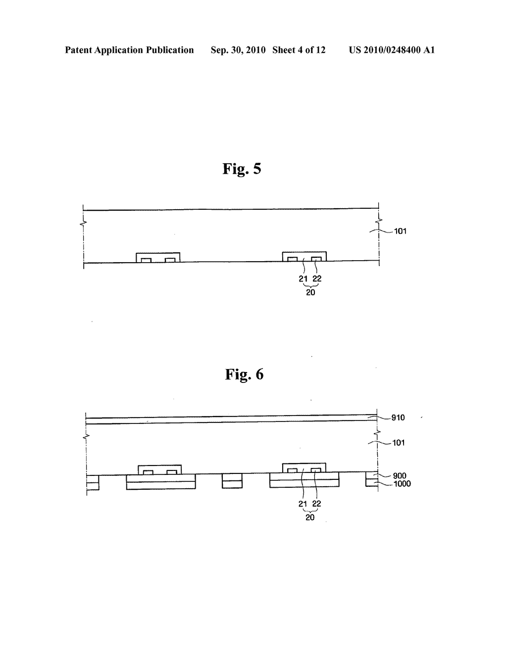 Methods of fabricating a light-emitting device - diagram, schematic, and image 05