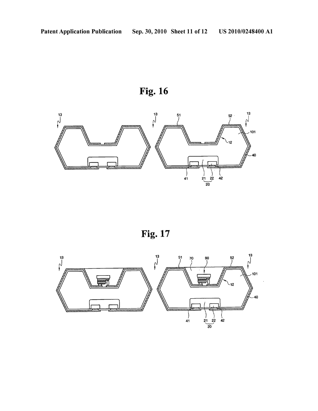 Methods of fabricating a light-emitting device - diagram, schematic, and image 12