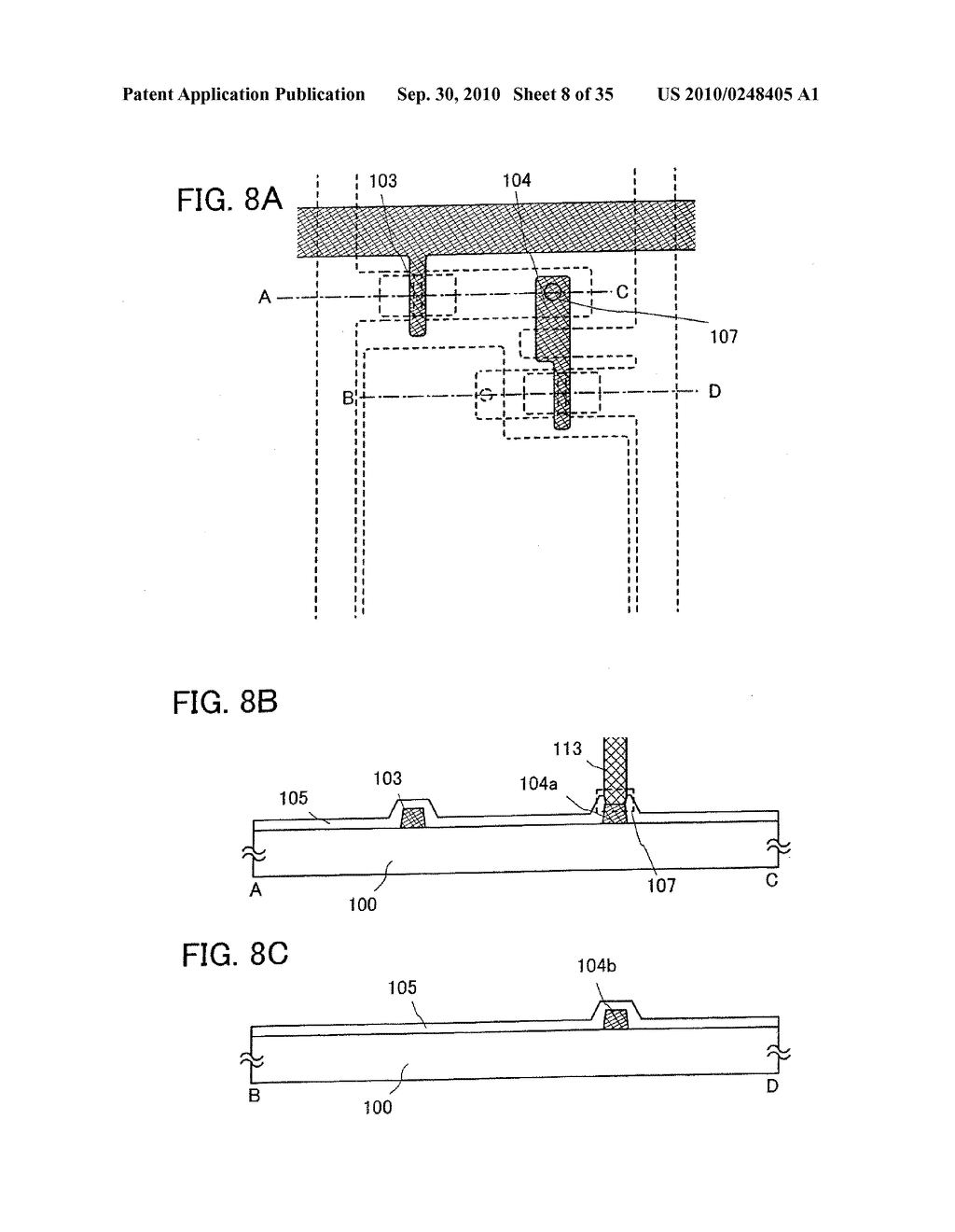 METHOD OF FABRICATING DISPLAY DEVICE - diagram, schematic, and image 09