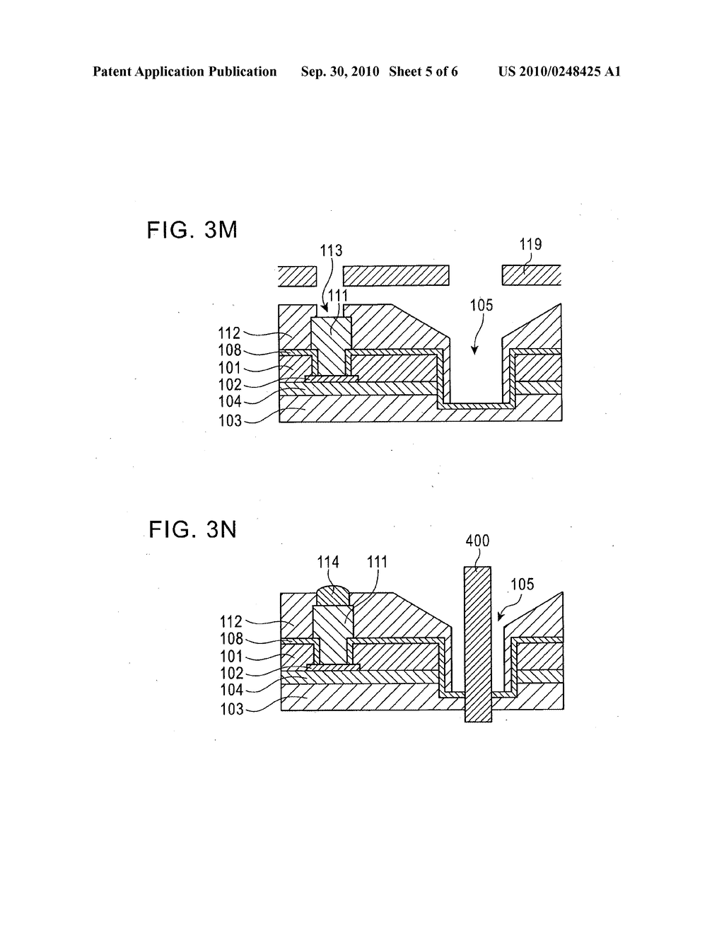 Chip-size-package semiconductor chip and manufacturing method - diagram, schematic, and image 06