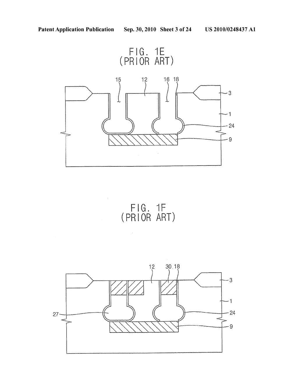 Methods of forming recessed gate structures including blocking members, and methods of forming semiconductor devices having the recessed gate structures - diagram, schematic, and image 04