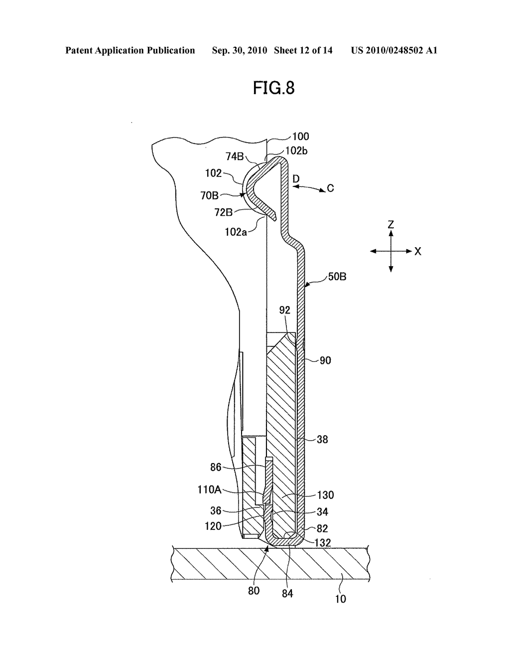 BOARD CONNECTING CONNECTOR - diagram, schematic, and image 13