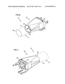 Threaded connector and patch cord having a threaded connector diagram and image