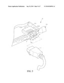 CONNECTOR SOCKET AND PORTABLE ELECTRONIC DEVICE USING THE SAME diagram and image