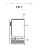 MOBILE TERMINAL DEVICE diagram and image