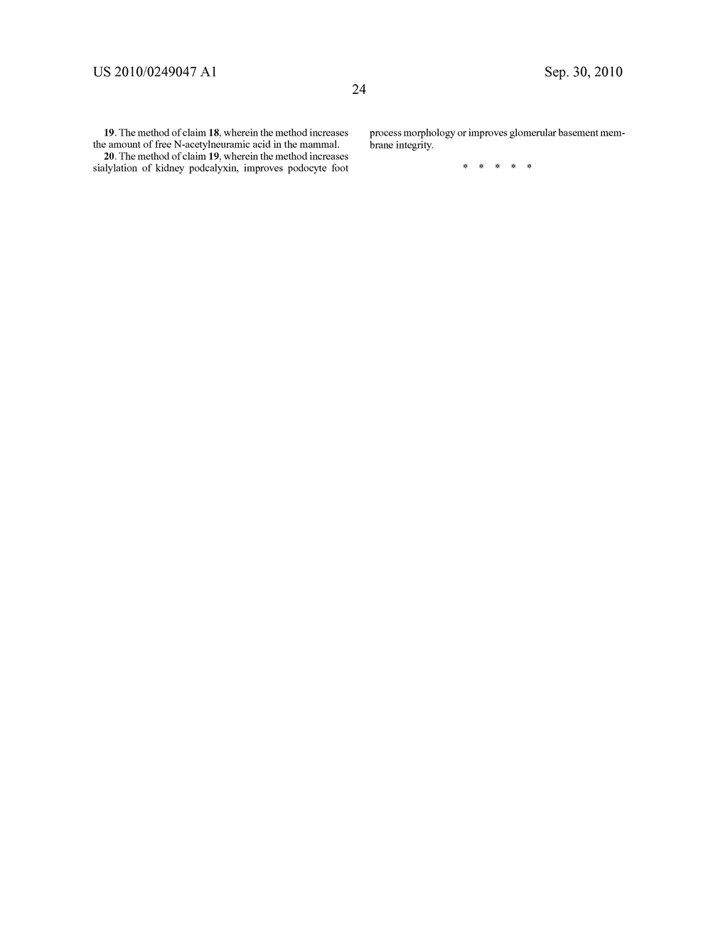 N-ACETYL MANNOSAMINE AS A THERAPEUTIC AGENT - diagram, schematic, and image 35