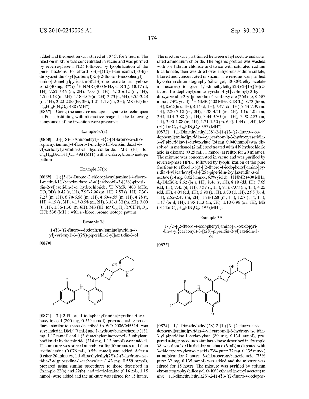 Azetidines as MEK Inhibitors for the Treatment of Proliferative Diseases - diagram, schematic, and image 175