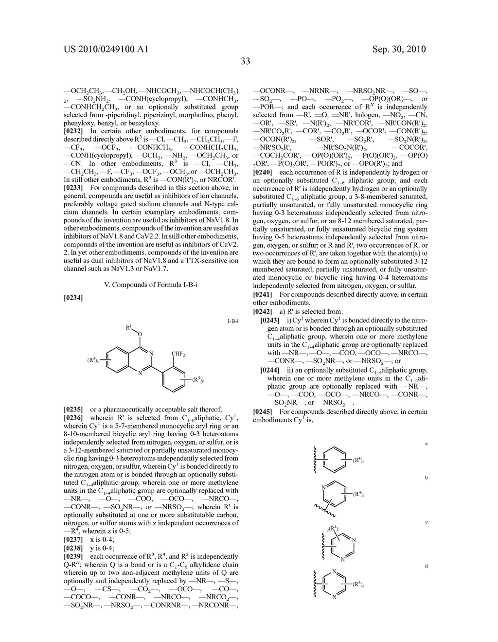 QUINAZOLINES USEFUL AS MODULATORS OF ION CHANNELS - diagram, schematic, and image 34