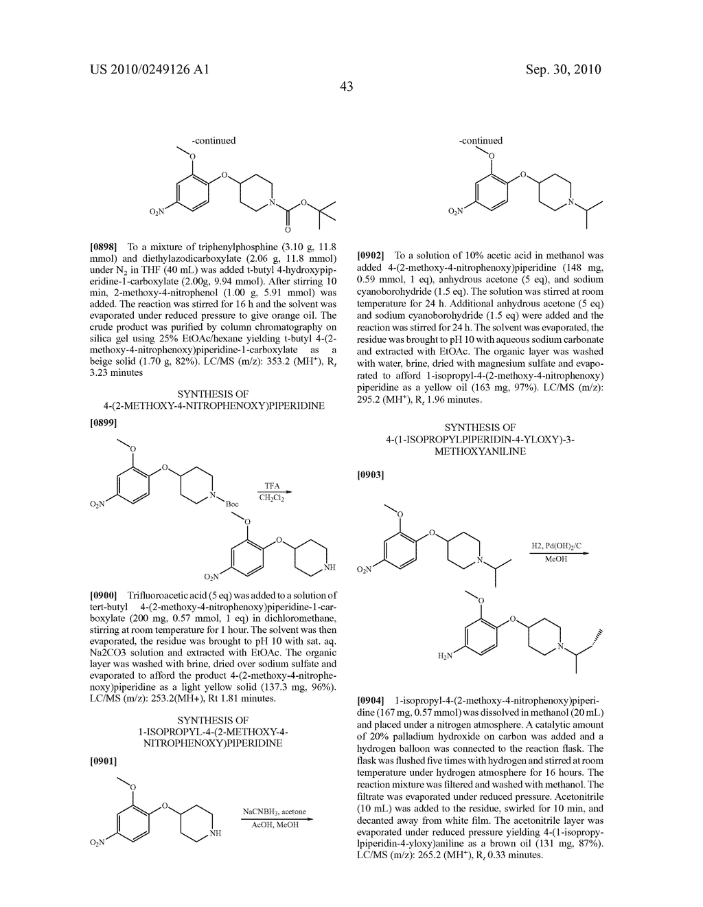 PYRIMIDINE DERIVATIVES USED AS PI-3-KINASE INHIBITORS - diagram, schematic, and image 49