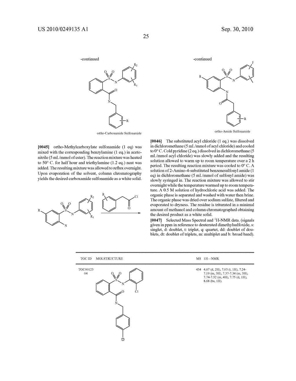 SULFONAMIDES AND THEIR USE AS A MEDICAMENT - diagram, schematic, and image 26