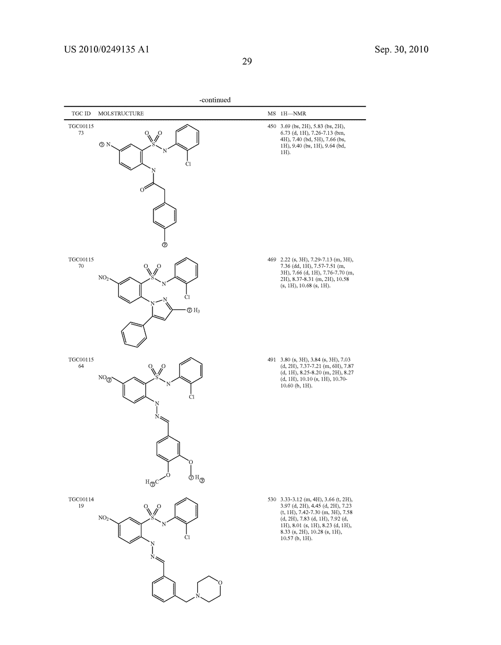 SULFONAMIDES AND THEIR USE AS A MEDICAMENT - diagram, schematic, and image 30